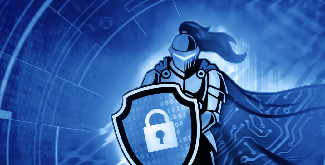 Cybersecurity training illustration